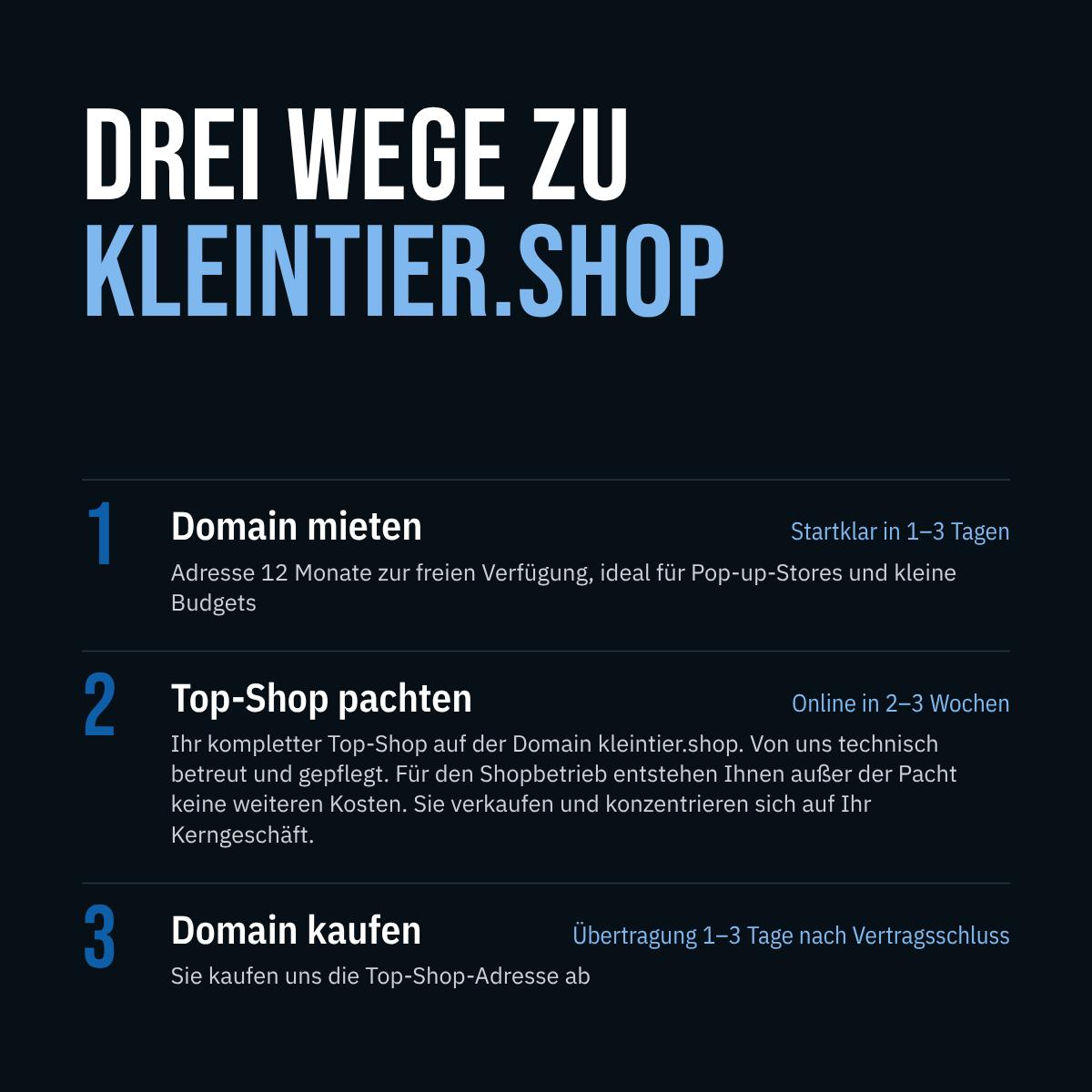 kleintier.shop