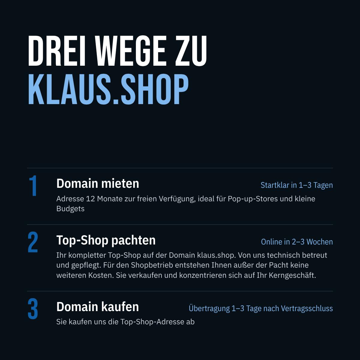 klaus.shop
