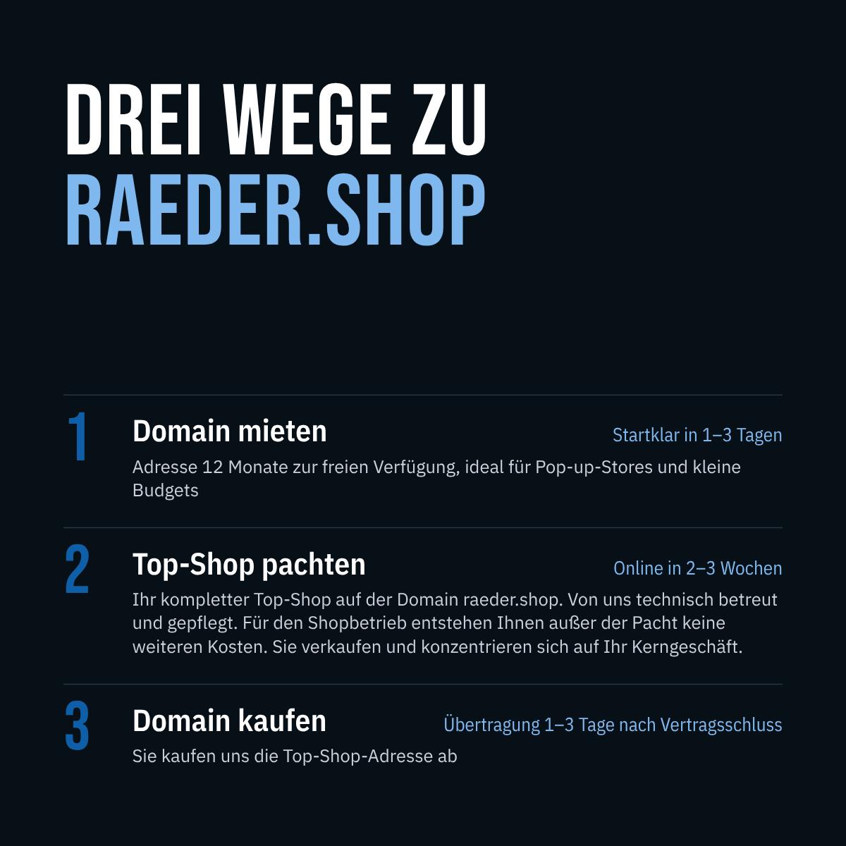 raeder.shop