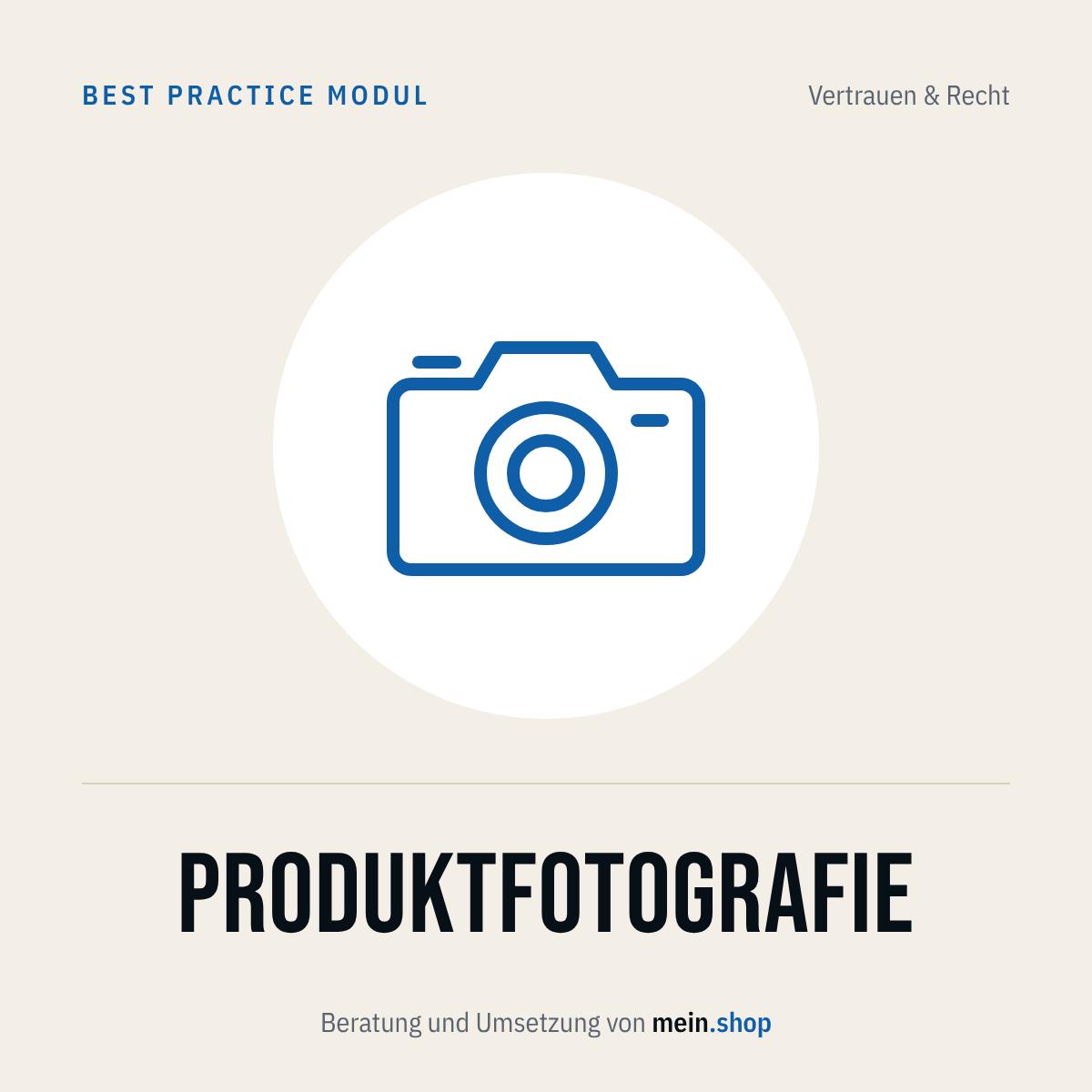 Produktfotografie – Best Practice Modul